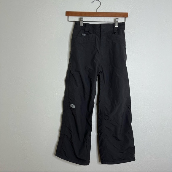 The North Face Kids HyVent Snow Pants Waterproof Insulated Gray Size Youth M - Picture 2 of 11